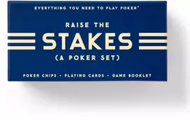 KNYGA Bookshop Raise The Stakes Poker Game Set