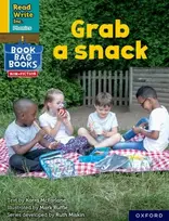 KNYGA Ruth Miskin Read Write Inc. Phonics: Grab a snack (Geltona Set 5 NF Book Bag Book 4)