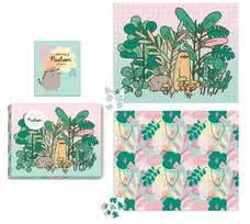 KNYGA Claire Belton Pusheen 2-in-1 Double-Sided 500-Piece Puzzle