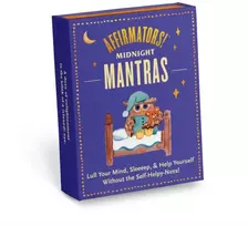 KNYGA Knock Knock Affirmators!® Mantras Midnight Affirmation Cards Deck