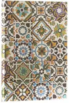 KNYGA paperblanks Porto (Portuguese Tiles) Midi Unlined Hardback Journal (Elastic Band Closure)