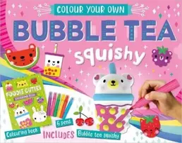 KNYGA Make Believe Ideas Colour Your Own Bubble Tea Squishy