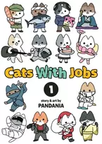 KNYGA Bookshop Cats With Jobs Vol. 1