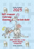 KNYGA Bookshop 2025 365 croesair Cymraeg-Saesneg Un bob dydd