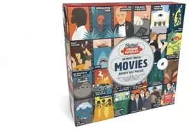 KNYGA Ridleys Games 50 Must-Watch Movies Bucket List 1000-Piece Puzzle