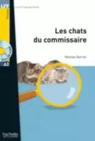 KNYGA Nicolas Gerrier Les chats du commissaire - Livre + downloadable audio