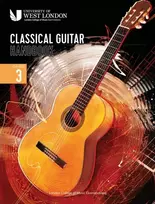 KNYGA Bookshop London College of Music Classical Guitar Handbook 2022: Grade 3