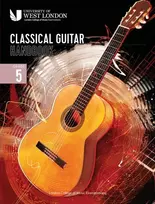 KNYGA Bookshop London College of Music Classical Guitar Handbook 2022: Grade 5
