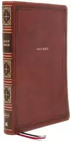 KNYGA Thomas Thomas Nelson KJV Holy Bible: Giant Print Thinline Bible, Brown Leathersoft, Raudona Letter, Comfort Print: King James Version