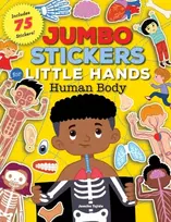 KNYGA Jomike Tejido Jumbo Stickers for Little Hands: Human Body