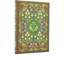 KNYGA paperblanks 2026 Poetry in Bloom Midi 12-month Verso Hardcover Flexi Dayplanner 2026 (Elastic Band Closure)