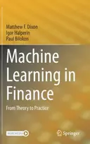 KNYGA Matthew F Dixon Machine Learning in Finance
