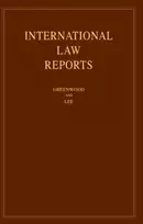 KNYGA Christopher Greenwood International Law Reports: Volume 201