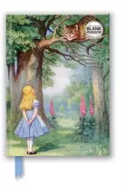 KNYGA Flame Tree Studio John Tenniel: Alice and the Cheshire Cat (Foiled Blank Journal)