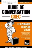 KNYGA Andrey Taranov Guide de conversation Francais-Grec et mini dictionnaire de 250 mots