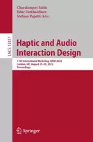 KNYGA Charalampos Saitis Haptic and Audio Interaction Design