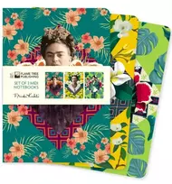 KNYGA Flame Tree Studio Frida Kahlo Set of 3 Midi Notebooks