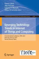 KNYGA Panos Liatsis Emerging Technology Trends in Internet of Things and Computing