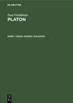 KNYGA Paul Friedlander Eidos. Paideia. Dialogos