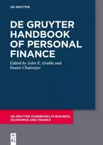 KNYGA John E Grable De Gruyter Handbook of Personal Finance