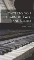 KNYGA Bookshop Concerto no. 1 in E Minor (two-piano Score)