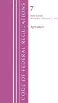 KNYGA Code of Federal Regulations, Title 07 Agriculture 1-26, Revised as of January 1, 2022