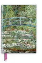 KNYGA Flame Tree Studio Claude Monet: Bridge over a Pond of Vanduo Lilies (Foiled Journal)