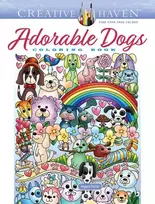 KNYGA Angela Porter Creative Haven Adorable Dogs Coloring Book