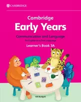 KNYGA Gill Budgell Cambridge Early Years Communication and Language for English as a First Language Learner's Book 3A