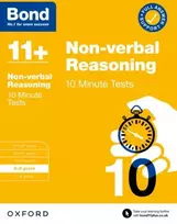 KNYGA Alison Primrose Bond 11+ Non-verbal Reasoning 10 Minute Tests with Answer Support 8-9 metai (for GL Assessment & other 11 plus exams)