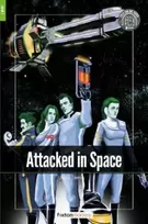 KNYGA Bookshop Attacked in Space - Foxton Readers Level 1 (400 Headwords CEFR A1-A2) with free online AUDIO