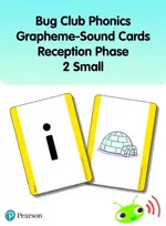 KNYGA Rhona Johnston Bug Club Phonics Grapheme-Sound Cards Reception Phase 2 (Small)