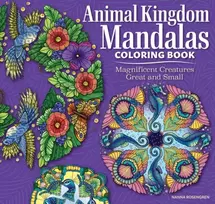 KNYGA Nanna Rosengren Animal Kingdom Mandalas Coloring Book