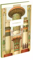KNYGA Ancient Egypt Columns-Albert Racinet Small Bullet Journal