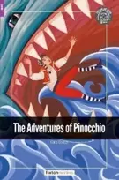 KNYGA Foxton Books Adventures of Pinocchio - Foxton Readers Level 2 (600 Headwords CEFR A2-B1) with free online AUDIO