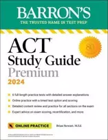 KNYGA Brian Stewart ACT Study Guide Premium Prep, 2024: 6 Practice Tests + Comprehensive Review + Online Practice