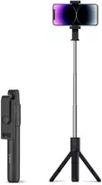 Asmenukių lazda Orico SPV100 mini trikojis su „Bluetooth“ 360 laipsnių sukimu - juodas