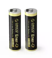 „Orico Ener-G EG5C“ ličio baterija 1,5 V 2100 mWh AA USB-C įkraunamos baterijos 2 vnt.