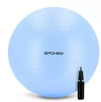 Gimnastikos kamuolys Spokey. šviesus mėlynas, spalv.. 65 cm
