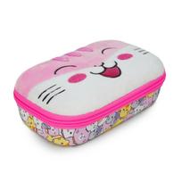 Penalas – pieštukinė ZIPIT Fur Creature Box, 21 cm x 13 cm, balta sp./rožinė sp.