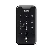 Spintelių durų užraktas spyna maxi juoda PIN kodai RFID. Užsakoma!
