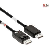 Club3D DisplayPort kabelis CAC-1091, 1.2m, 80Gbit/s, 4320p, 360Hz, VESA sertifikuotas