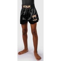 Venum Classic Muay Thai Shorts for Kids - Black/Gold