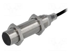 Sensor: inductive | Output conf: PNP / NC | 0÷5mm | 10÷30VDC | M18