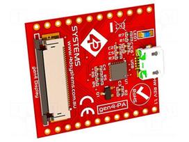 USB to ZIF 30 adapter | Interface: GPIO,SPI,serial | -15÷65°C