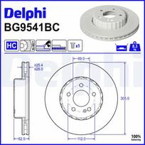 Stabdžių diskas DELPHI BG9541BC