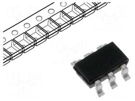 IC: A/D converter | Ch: 1 | 16bit | 15sps | 2.7÷5.5V | SOT23-6 | reel,tape