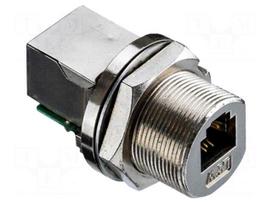Connector: RJ45 | socket | data transfer | PIN: 8 | Cat 5e | shielded