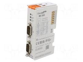 Automation module: communication | -25÷60°C | IP20 | EtherCAT