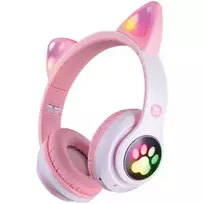 Defender bluetooth FreemotionB585 Led headphones, pink | pink (63585)